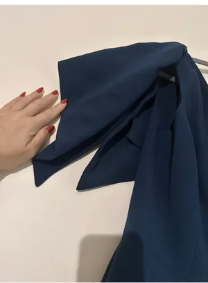 Dress the Population Georgina Peacock Blue Gown NWT thumbnail 6