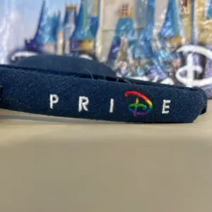 Disney parks rainbow denim pride Minnie move ears thumbnail 3