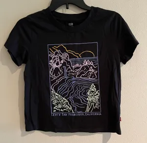 Levi's Black T-Shirt thumbnail 1
