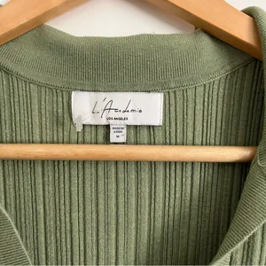 L’academie Revolve Geneva Knit Midi Dress in Green thumbnail 3