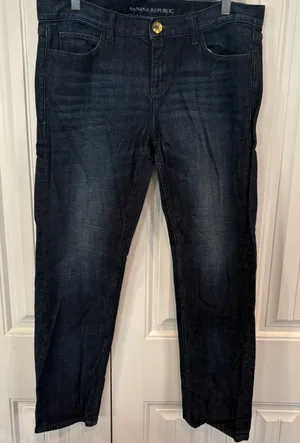 Banana Republic‎ Slim Boyfriend Jeans Size 28 thumbnail 1