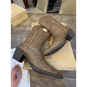 Roper Chloe Snip Toe Cowboy Womens Brown Casual Boots 09-021-1556-0768 Size 8 thumbnail 6