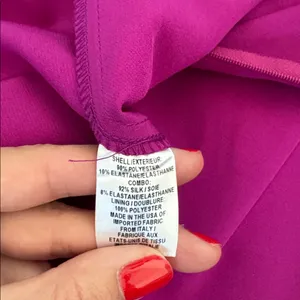 Milly Brooke Strapless silk Magenta Sash Waist Wide Leg Italian Cady Jumpsuit thumbnail 8