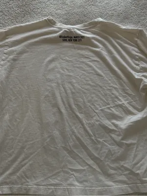 Zara White Graphic Tee thumbnail 2