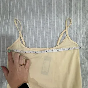 Shape cream Stretch Seamless‎ Strappy Maxi Dress women's Small thumbnail 3