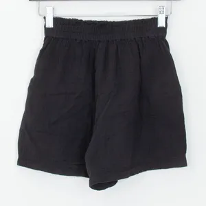 Aerie Womens Gauzy High Waist Shorts Size XXS‎ Black Pockets Beachy Vacation thumbnail 4