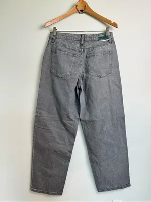 Wild Fable Women’s Mid-Rise 90’s Relaxed Straight Jeans – Gray thumbnail 6