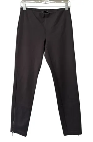 Eileen Fisher Women‎ Size XS Pants Ankle Zip Stretch Pull On Career Office City thumbnail 1