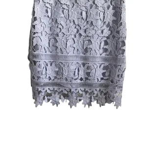 ASTR Off Shoulder Lace Mini Dress S Lavender Scalloped Hem Romantic Coquette‎ thumbnail 7