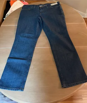 Carhartt Women’s Relaxed Fit Jeans Size 16 Dark Wash Workwear Denim thumbnail 1
