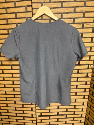 Figs gray technical collection scrub top size small thumbnail 2