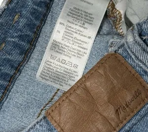 Madewell Womens The Perfect Vintage Straight Jean in Hoye Wash Size 28 MSRP $128 thumbnail 8