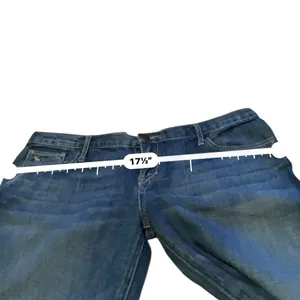 Vintage Y2K Abercrombie Flare Jeans Womens 4 Low Rise 100%‎ Cotton 2000s thumbnail 8