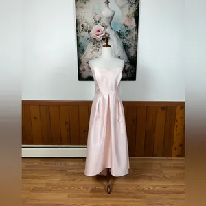 Gorgeous New Alfred Sung Satin Twill High Low Gown! thumbnail 3