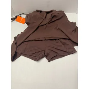 Joyspels Women’s Athletic Tennis Dress Brown Size L New With Tag thumbnail 7