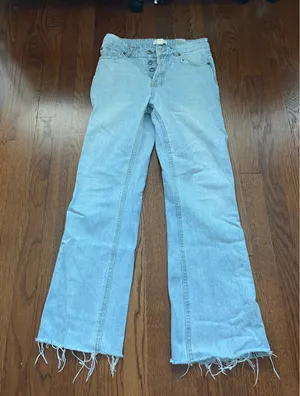 H&M Jeans Straight/Boot Light Wash thumbnail 1