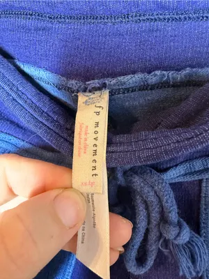 Free People Movement Kyoto Leggings in Blue thumbnail 7