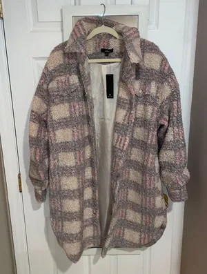Lulus Sherpa Jacket thumbnail 1