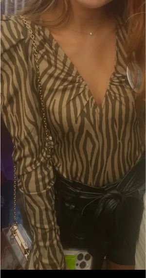 Animal Print Body Suit thumbnail 2