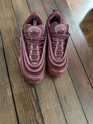 Nike Air Max 97 SE Burgundy Crush Women’s Size 8.5 Gently Used Sneakers thumbnail 2