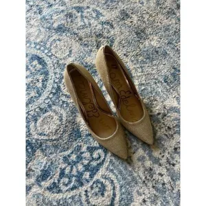 Sam Edelman Women's‎ Hazel Pumps Rose Gold Glitter High Heel Shoes Size 9.5 thumbnail 2