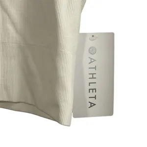 Athleta Women's White Cropped Tank Top Size M‎ thumbnail 12