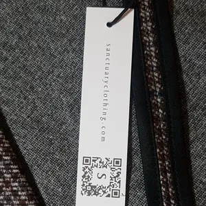 Sanctuary Daily Oxford Blazer Jacket  Medium Single Button Plaid Preppy Workday thumbnail 12