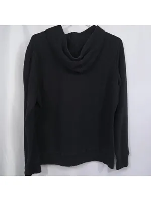 Gap Black Logo Pullover Hoodie Women’s L thumbnail 6