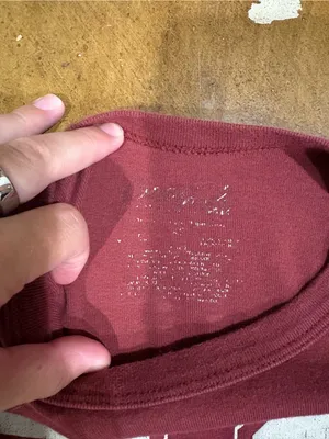 Coca Cola Maroon Short Sleeve Tee with White '86' Graphic thumbnail 2