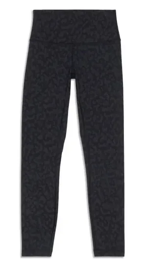 lululemon athletica Black Leopard High-Waist Leggings thumbnail 1