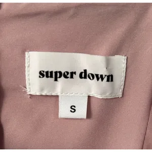 Superdown Pleated Fitted Strappy Mini Dress Sz S thumbnail 6