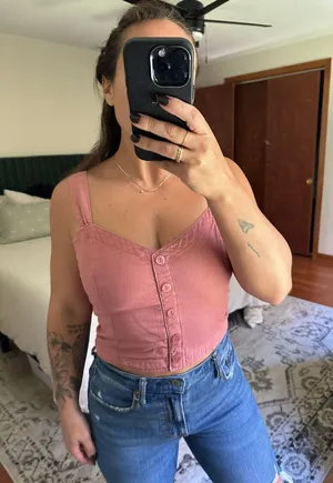 Abercrombie Crop Tank Top thumbnail 1
