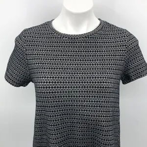 Zara black white print short sleeve fall dress thumbnail 1