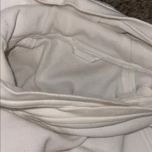 Lululemon White Cowl Neck Sweatshirt Pullover size 8 thumbnail 9