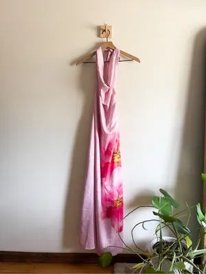 Peppermayo Bryony Cowl Maxi Dress Size XS thumbnail 4
