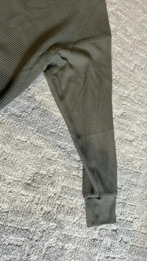 Abercrombie Top Long Sleeve Waffle Knit thumbnail 3