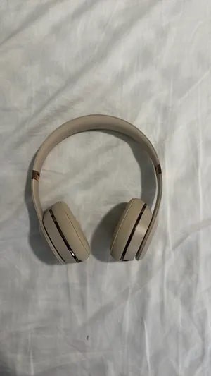 Beats by Dre Solo Wireless 3 gold and cream headphones thumbnail 5
