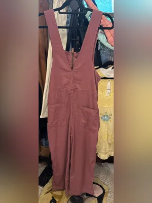 NWT Free People We The Free Jude One-Piece - rose brown mauve - Small thumbnail 7