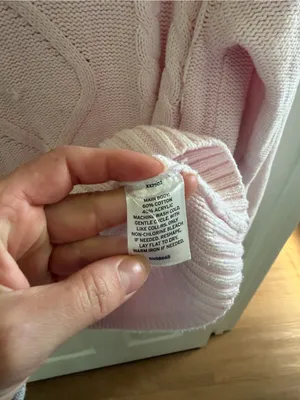 Abound Light Pink Distressed Crewneck Sweater Size Extra Small thumbnail 5