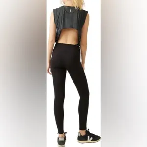 FP Movement by Free People Off To‎ The Races Jumpsuit - Size S - Black - NWT thumbnail 3