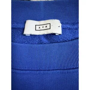 AYR sweatshirt crew pullover cobalt blue size large thumbnail 3