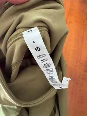 Lululemon Groove High-Rise Flare Pants size 4 NWT Bronze Green thumbnail 7