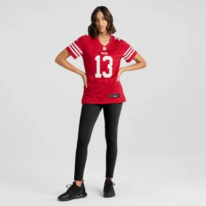 New tag came off Women's San Francisco 49ers Purdy‎ Nike Scarlet Player Jersey thumbnail 4