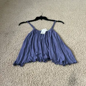 Urban Outfitters Truly madly deeply Lavender Spaghetti Strap Tank Top never worn thumbnail 2