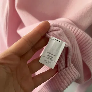 {J.Crew} Light Pink Cashmere Turtleneck Sweater thumbnail 4