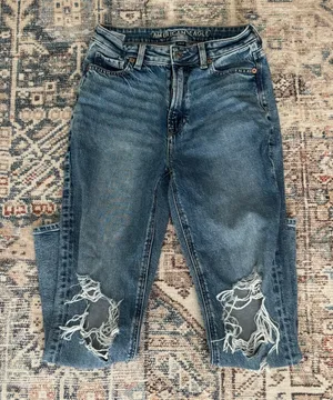 American Eagle Jeans Mom Short thumbnail 1