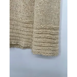Parkhurst Cardigan Sweater Boho Minimalist Neutral Lagenlook Women Size XL Cream thumbnail 5