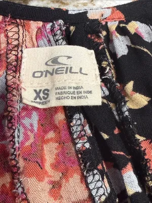 O’Neill women’s floral wrap top size XS thumbnail 5