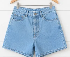 Zara high rise jean shorts 5” inseam size 4 thumbnail 1