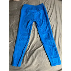 aerie Electric Blue Seamless Leggings Size XL thumbnail 3